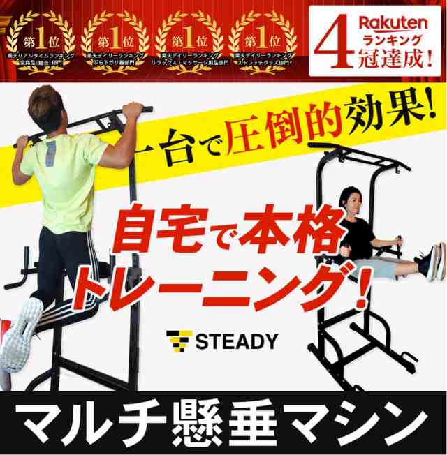 【新品未開封】steady  懸垂マシン ST115 ぶら下がり器具