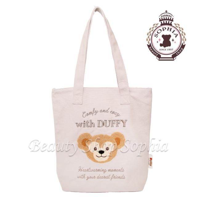 ダッフィー トートバッグ お顔デザイン ダッフィー＆フレンズ ウインターアイテム 2024 ディズニー グッズ お土産【東京ディズニーシー限定】の通販は