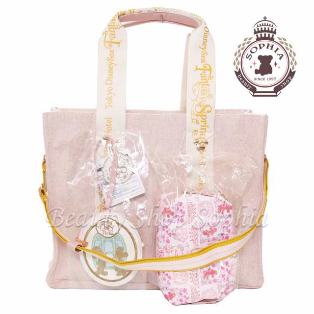ファンタジースプリングスホテル限定 トートバッグ ポーチ＆コインセット ホテル・エクスクルーシブ【ホテル限定】の通販は