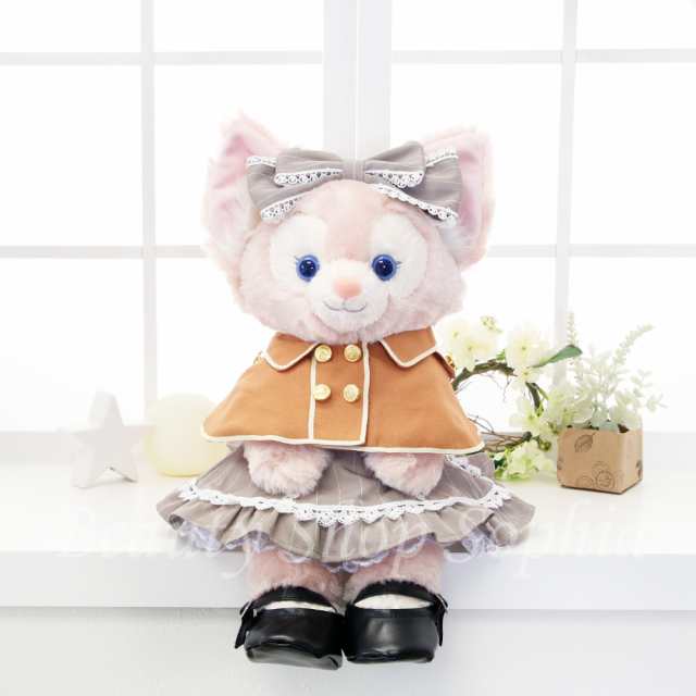 リーナベル クラシカルワンピース コスチューム 服 単品 ぬいぐるみ別売 ぬいぐるみSサイズ用 洋服 ポンチョ ロリータ 冬 オリジナルデザイン ダッフィーグッズ