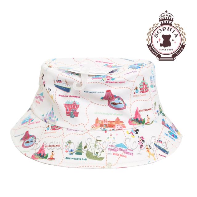 ミッキー&フレンズ ハット(ホワイト) 総柄 パークマップモチーフデザイン ディズニー グッズ お土産【東京ディズニーリゾート限定】の通販は ミッキー&フレンズ ハット(ホワイト) 総柄 パークマップモチーフデザイン ディズニー グッズ お土産【東京ディズニーリゾート限定】の通販は