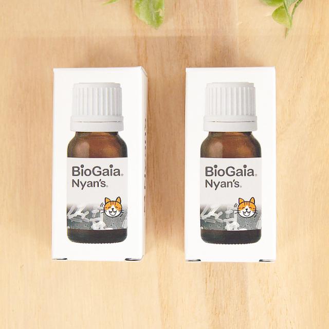 バイオガイア ニャンズ リキッド 2本猫用 10mL 無味無臭