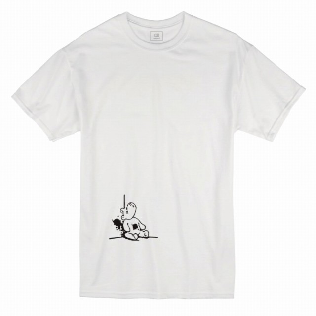 ロゴ ロンＴ 白 大きいサイズ - Tシャツ