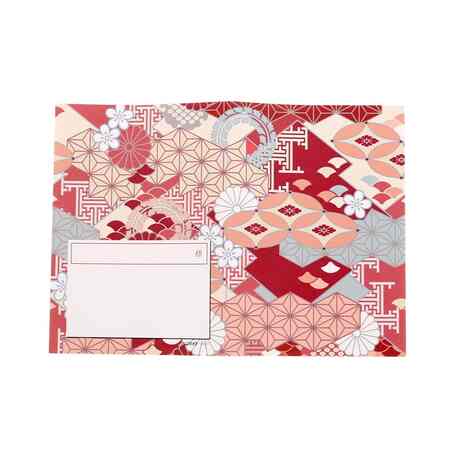 血圧手帳 紅 数値式 和柄 和風 おしゃれ 送料無料の通販はau Pay マーケット Clips クリップス Au Pay マーケット店