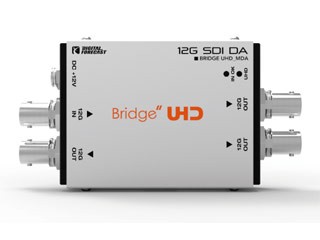 ADTECHNO エーディテクノ UHD_M_DA 超小型軽量12G-SDI対応3分配器