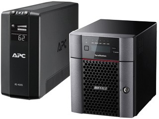 シュナイダーエレクトリック（APC） 無停電電源装置 UPS 400VA/240W