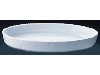 Royale ロイヤル 小判グラタン皿 ホワイト／ＰＢ２００−４０ - グラタン皿