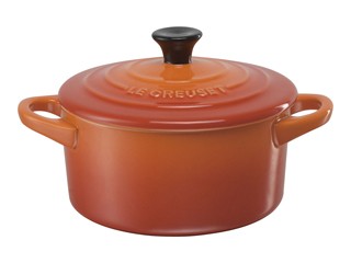 LE CREUSET ル・クルーゼ ミニココット ２１０１ オレンジ