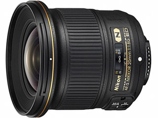 Nikon ニコン AF-S NIKKOR 20mm f/1.8G ED 単焦点レンズ