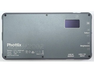 通販爆買いPhottix M200R RGB LED ライト その他