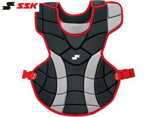 SSK エスエスケイ 【メンズ・ユニセックス】軟式用プロテクター【ブラック×シルバーグレー】CNP2100Cの通販は