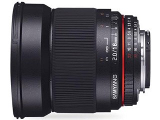 SAMYANG サムヤン 16mm F2.0 ED AS UMC CS ソニーαA用