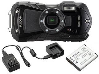 RICOH リコー RICOH WG-80（ブラック）＋バッテリー＋充電器キット ...