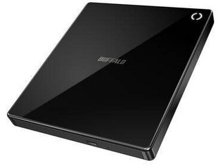 BUFFALO バッファロー スマホ用CDレコーダー「ラクレコ」DVD再生＆microSDスロット搭載モデル ブラック RR-PW2-BKの通販は