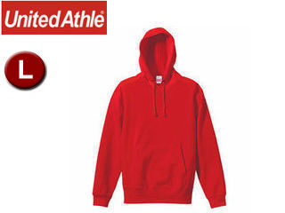 United Athle/ユナイテッドアスレ 10.0オンス スウェットプルオーバーパーカ（パイル） 【L】 （レッド）の通販は 5,335円
