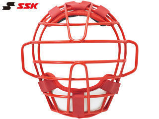 SSK エスエスケイ 【ジュニア】少年ソフトボール用マスク(ゴムボール2･1号球対応)【レッド×ホワイト】CSMJ110CSの通販は