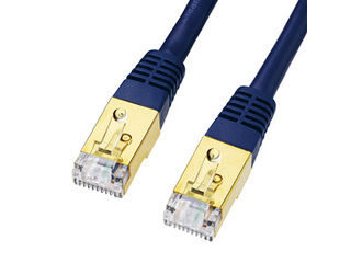 サンワサプライ カテゴリ7LANケーブル 15m ネイビーブルー KB-T7-15NVNの通販は 7,451円
