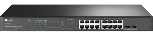 TP-Link ティーピーリンク 18ポート LANハブ ギガビット デスクトップスイッチ（16 PoE+ポート搭載） JetStream TL-SG2218P(UN)の通販は 21,161円