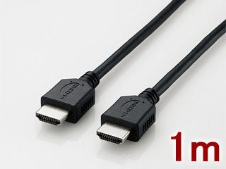 ELECOM エレコム CAC-HD14EL10BK 4K イーサネット対応 HIGHSPEED HDMI