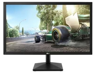LG Electronics Japan TNパネル採用 23.5型ワイド液晶ディスプレイ(ブルーライト低減/フリッカーセーフ) 24MK400H-Bの通販は