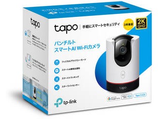 TP-Link ティーピーリンク パンチルトスマートAI Wi-Fiカメラ 400万