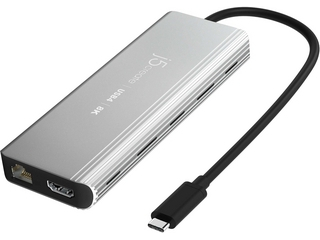j5 create USB4 8K 2.5G LAN 6in1 マルチポートハブ JCD403