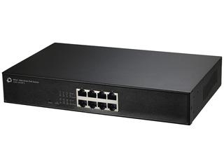 PLANEX プラネックスコミュニケーションズ PoE（IEEE802.3at）機能搭載スイッチ 8ポート SWE-0008F5の通販は