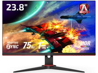 AOC IPSパネル採用 フルHD対応23.8型ワイドゲーミング液晶ディスプレイ 75Hz 24G2E5/11の通販は