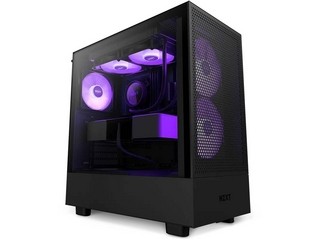 NZXT ミドルタワーケース H5 Flow RGB ブラック CC-H51FB-R1