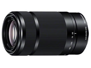 SONY ソニー E 55-210mm F4.5-6.3 OSS （ブラック）　　望遠ズームレンズ　SEL55210