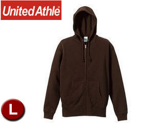 United Athle/ユナイテッドアスレ 521301  10.0オンス スウェットフルジップパーカ（パイル） 【L】 (ダークブラウン)の通販は 5,929円