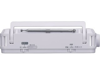 TOSHIBA 東芝 TY-AR66 (W) ホワイト FM AMステレオラジオ - ラジオ