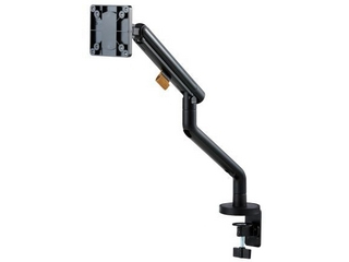 ELECOM エレコム モニターアーム/ディスプレイアーム/シングルアーム/ロング/スプリング式/簡単設置/ブラック DPA-SL04BKの通販は