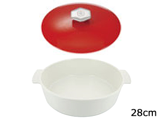 REVOL レヴォル レヴォル　レヴォリューション2　サシャローココット（ペッパーレッド蓋）　28cm　649861の通販は 35,112円