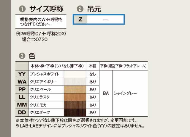 再再販！ 建具専門店リクシル ラシッサD ラテオ クローゼット 6枚折れ戸 レールタイプ ALCF-LAA ノンケーシング枠 W1845〜2746mm× H1545〜2425mm ミラー付 無