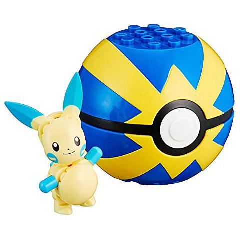 メガコンストラックス ポケモン モンスターボール9 マイナン ブロック 19ピース Gcm75 の通販はau Pay マーケット パピルスマート
