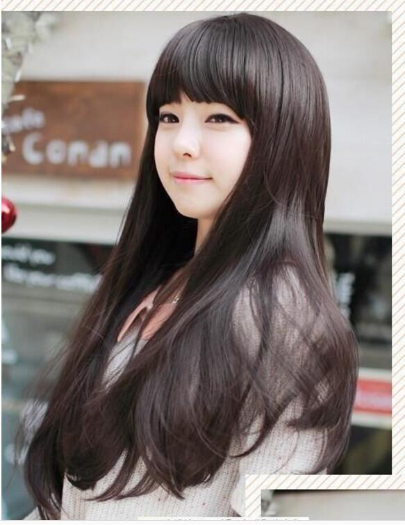 送料無料 フルウィッグ かつら 小顔効果 パッツン前髪 空気感 ロングヘア カツラ 鬘 カール 超かわいい セミロング 自然 日常 ふわふわ の通販はau Pay マーケット Huayu商事