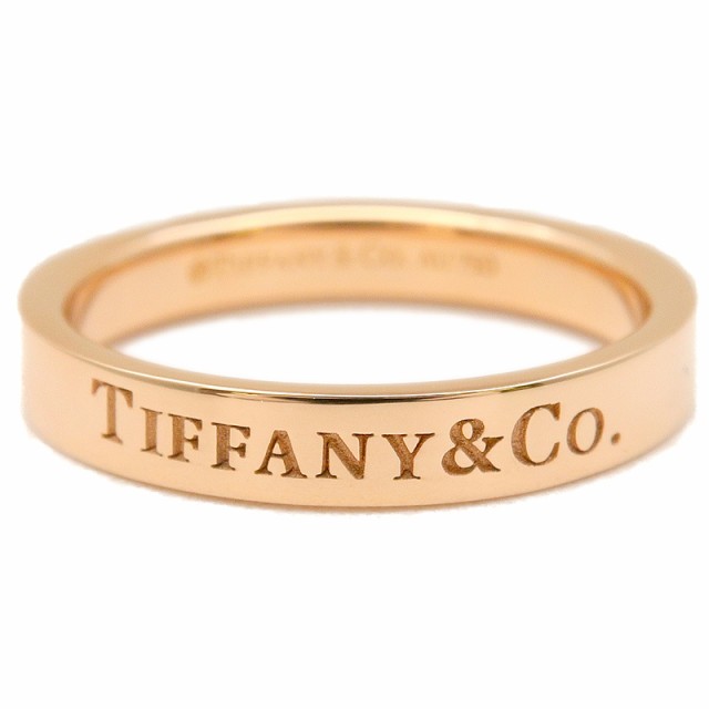 Tiffany Co ティファニー フラットバンドリング K18pg 750pg ピンクゴールド 9号 レディース ブランド ジュエリー アクセサリー 指輪 の通販はau Pay マーケット ブランドショップclass A Au Pay マーケット店