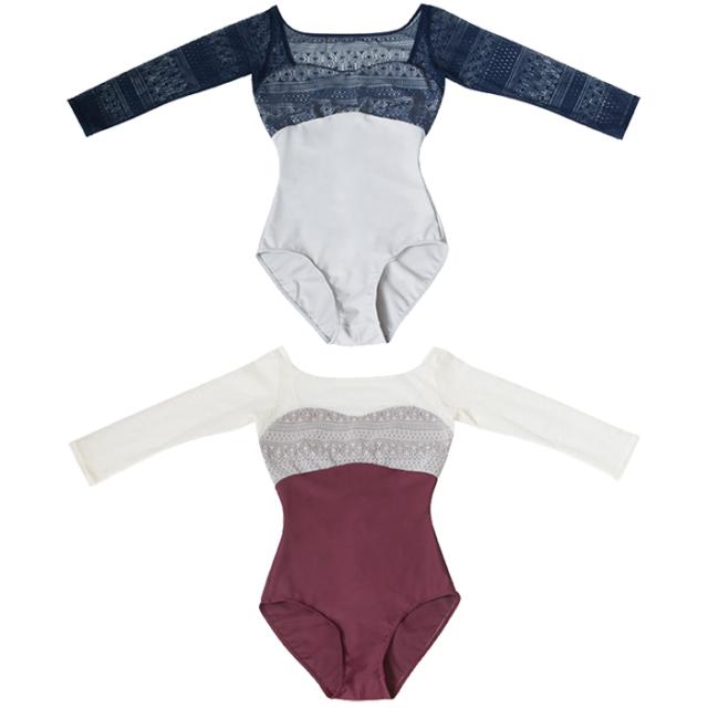 日本製 ナタリー 7分袖レオタード バレエ レオタード 大人 ジュニア