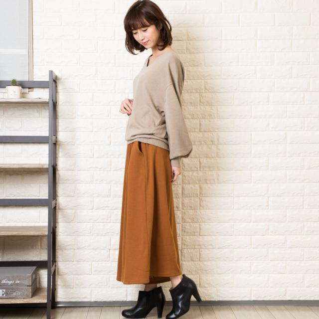 トレンド４色 裏起毛 ガウチョパンツ レディース ワイドパンツ レディース 美シルエット フレアパンツ 極起毛 暖パンの通販はau Pay マーケット Global Box Au Pay マーケット店