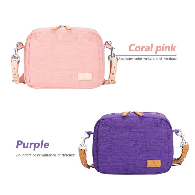 クロスボディバッグ ミニショルダー ミニ クロスボディ ショルダーバッグ レディース メンズ ノルディス Nordace Siena Pro ND1122 【正規輸入販売代理店】 ブランド 軽い 革 小さい クリスマス プレゼント 男性 女性 クロスボディバッグ ミニショルダー ミニ クロスボディ ショルダー