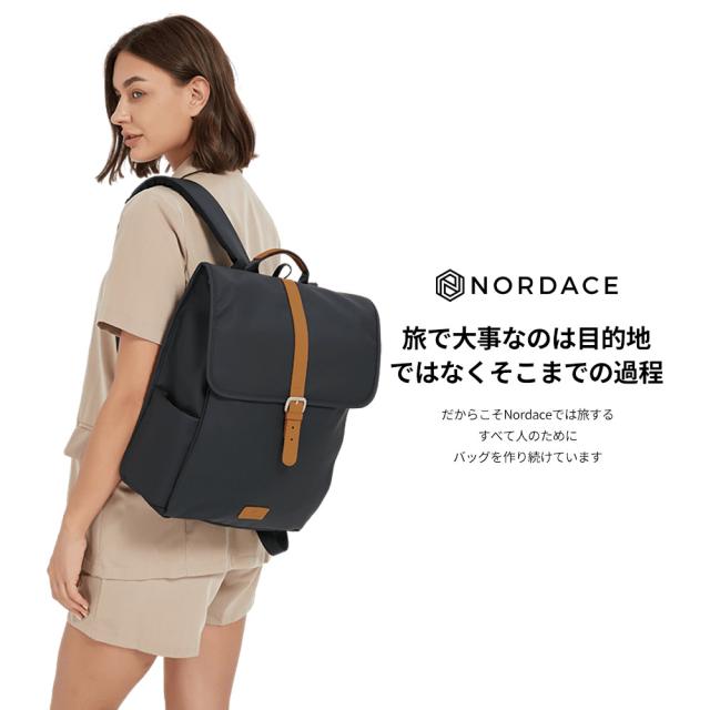 ノルディス フラップ リュック 【正規輸入販売代理店】 Nordace Siena Element ND1233 ビジネスリュック ブランド メンズ レディース シエナ 大容量 15L フラップリュック 大人 女子 男子 男女兼用 通勤 通学 学生 新学期 旅行 かわいい おしゃれ_2