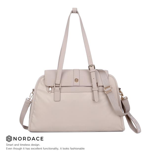 ボストンバッグ レディース ブランド ノルディス Nordace Leiden ND1093 10.5L 【正規輸入販売代理店】 敬老の日 USB充電ポート PC収納 13.3インチ 耐水 スマートボストンバッグ ビジネス 通勤 通学 旅行 タブレット ボトルポケット