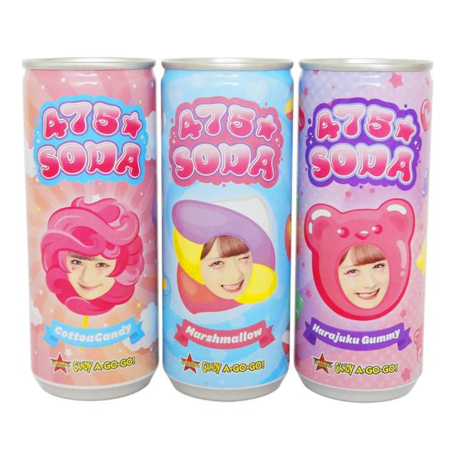 しなこちゃん 缶ジュース 3種 お菓子 かわいい しなこ Shinako