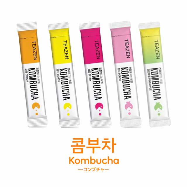 選べる3箱セット】ティーゼン コンブチャ TEAZEN KOMBUCHA 30包 レモン ...