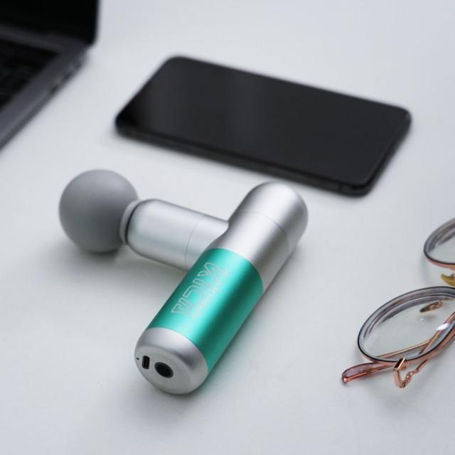 マッサージガン KiCA MINI セルフケアガン ミント 最小 最軽量