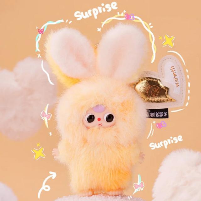 BABY THREE ベイビースリー スーパーミニバニーイニシャルチャーム