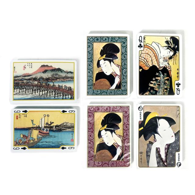 トランプ カード おしゃれ 和風 日本 [ 東海道五十三次トランプ 浮世絵
