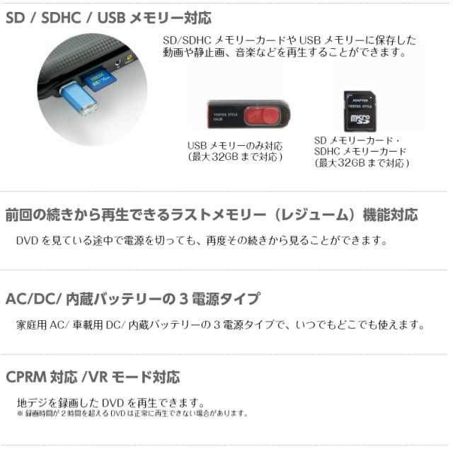 Vertex ポータブルdvdプレーヤー Pdvd V09md 9インチ ディズニーシリーズ ミニー デイジー 車載用バッグ付きの通販はau Pay マーケット いただきプラザ Au Pay マーケット店