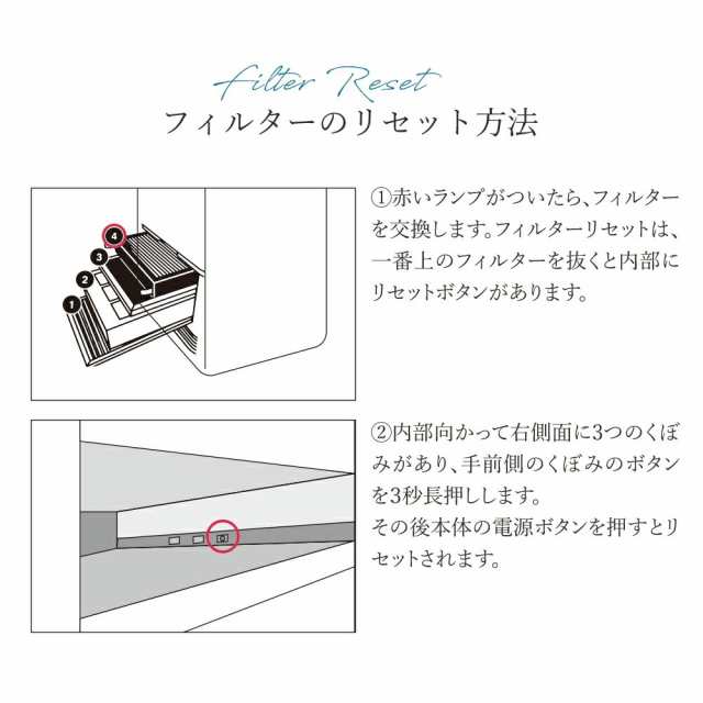 空気清浄機 【大型49畳80m2タイプ+1年保証+安心の日本企業】 [ Purelife B NT-D002B ナノプラチナ搭載 空気清浄機 ]  ウイルス対策 花粉 脱臭 黄砂 PM2.5 タバコ ペット ハウスダスト フィルター搭載 台所 寝室 生活臭 トイレ臭【ラッピング不可】の通販はau  PAY ...